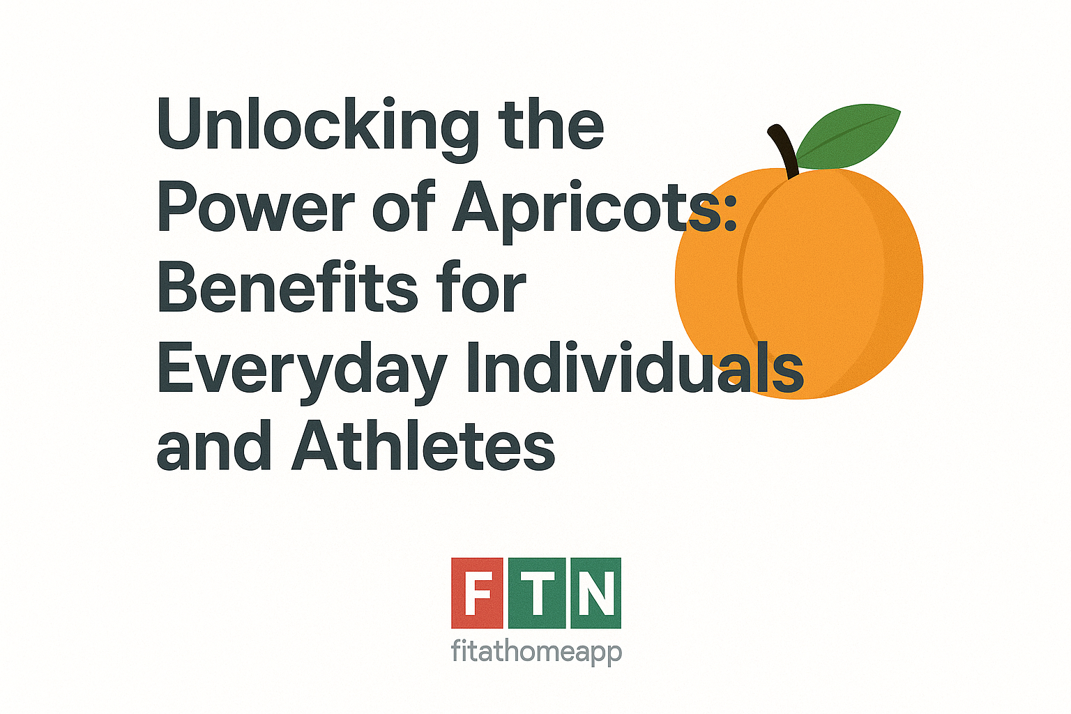 At FTN, we recognize the value of natural, nutrient-rich foods—and apricots are one of nature’s best-kept secrets. Packed with vitamins A and C, potassium, and antioxidants, apricots help support immune health, improve skin, and aid in muscle recovery. Whether you’re focused on everyday health or athletic performance, apricots deliver clean, effective nourishment in every bite.