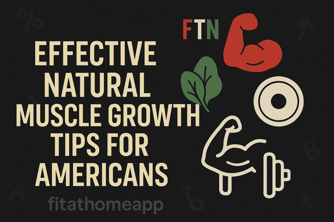 You don’t need steroids to build serious strength and muscle. With the right training, nutrition, recovery, and natural supplements, Americans can achieve impressive, lasting results—without risking their health. This guide breaks down science-backed methods for natural muscle growth that actually work, safely and sustainably.