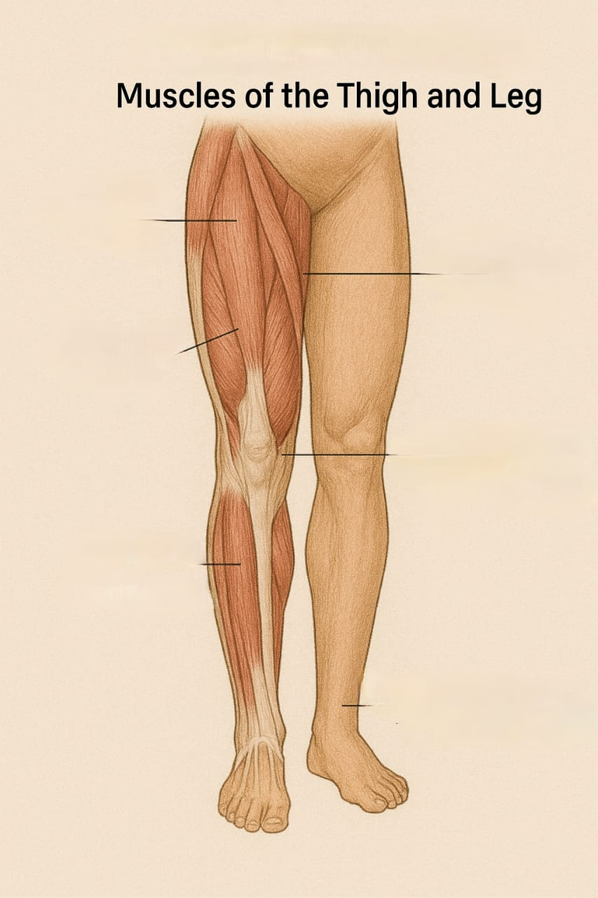 leg muscles anatomy