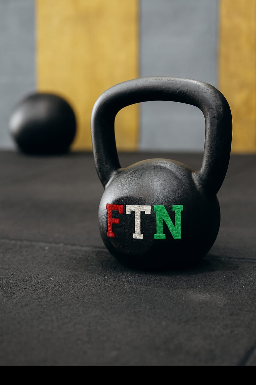FTN kettlebells for strength training, functional fitness, and home workouts – durable fitness gear from Fit At Home