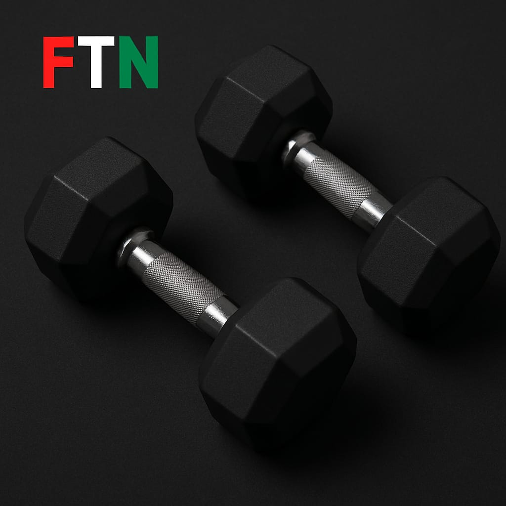 FTN dumbbell for home strength training and muscle building – featured fitness gear on Fit At Home