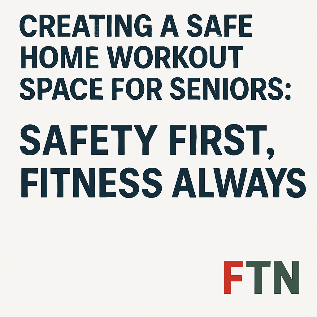 Safe Workout Space Seniors