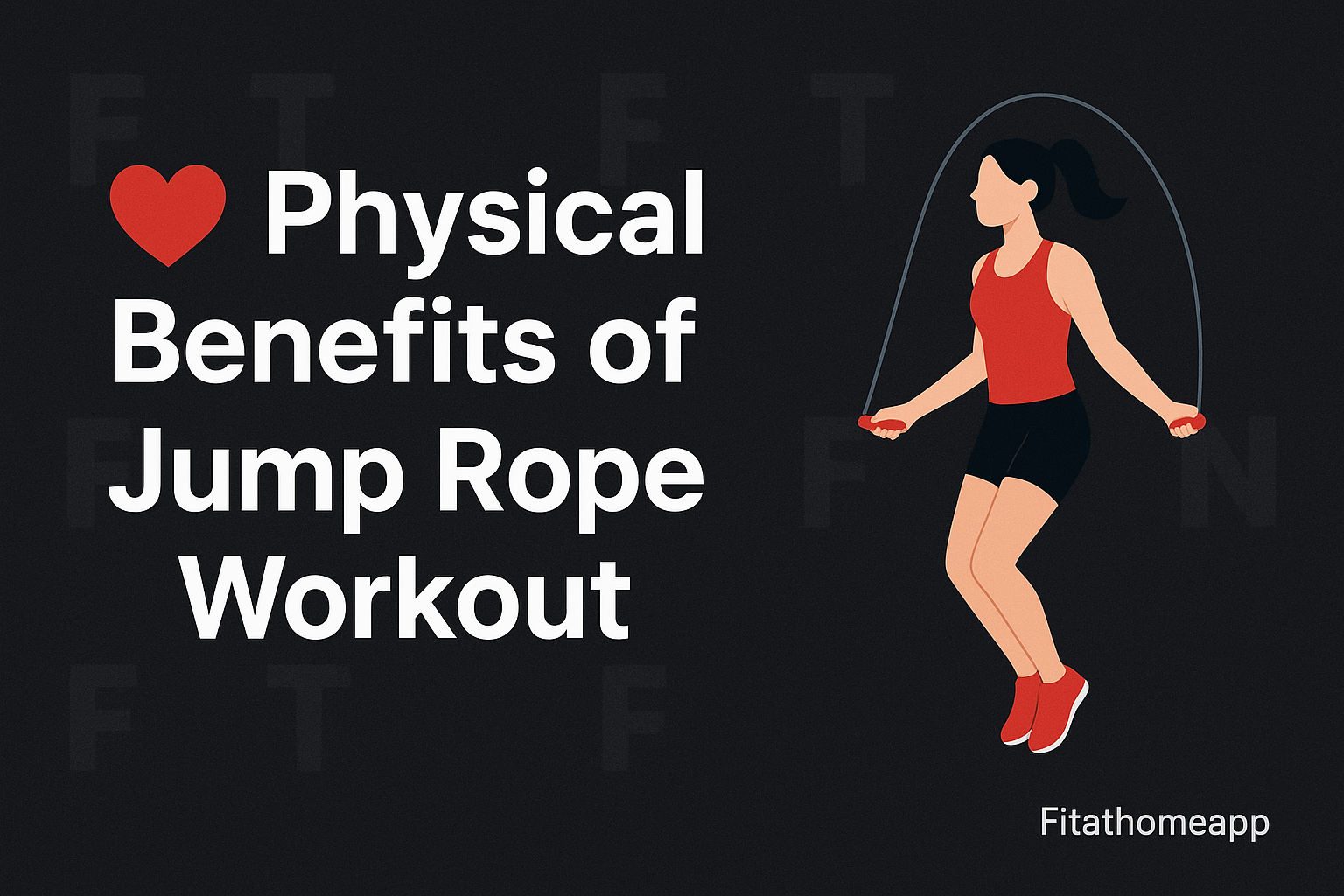 A Jump Rope Workout offers far more than just cardio—it delivers full-body physical benefits that boost overall fitness. Regular jump rope training improves cardiovascular health, burns calories efficiently, tones muscles, and enhances coordination and balance. It also strengthens the calves, quads, shoulders, and core, all while being joint-friendly and adaptable to any fitness level.