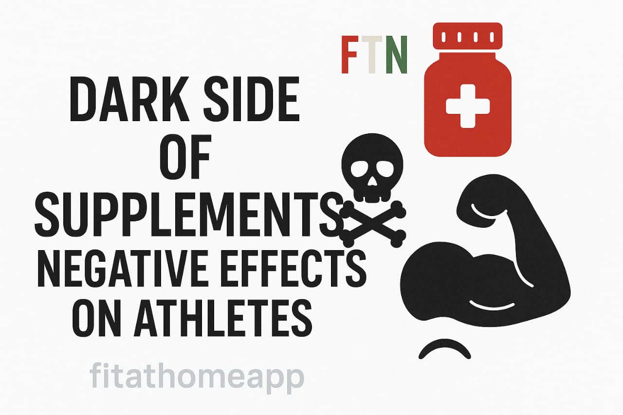 Not all supplements are safe—or effective. While many athletes rely on powders, pills, and boosters to gain an edge, some products can lead to serious side effects like liver damage, hormonal imbalance, and heart problems. This article uncovers the darker side of the supplement industry and what every athlete should consider before using them.